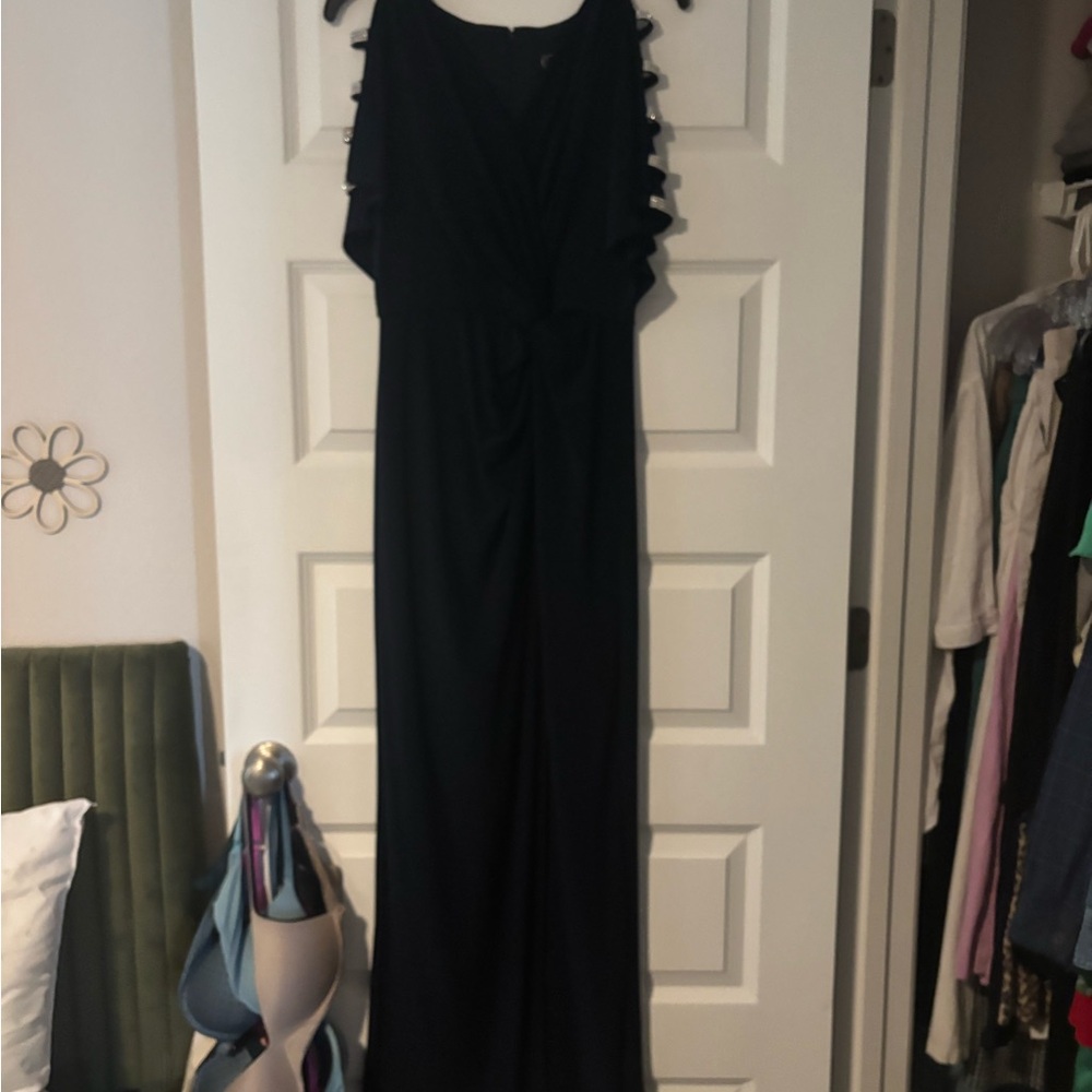 Alex Evenings FormL Dark Blue Dress